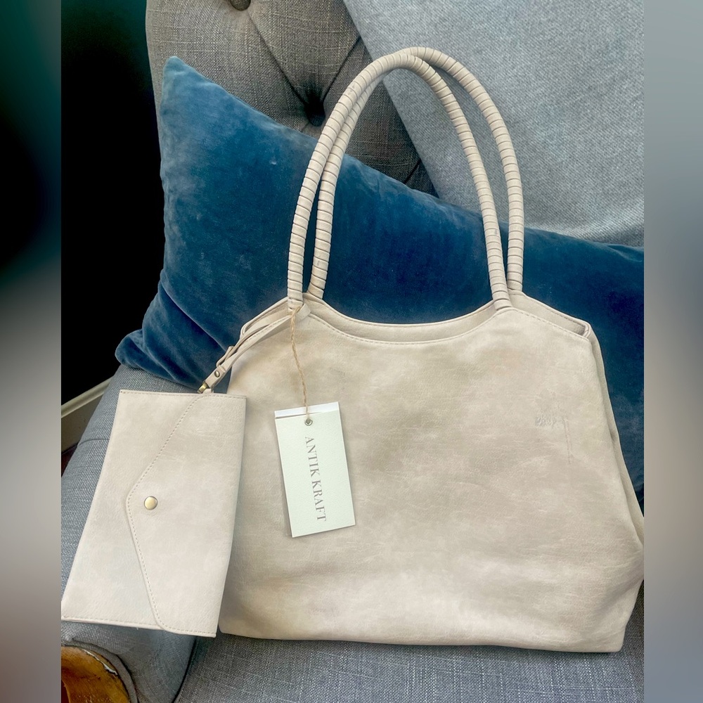 Tote bag - Antik Kraft- color/Bone NWT -